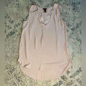 V neck Sleeveless Blush H&M Blouse Size 4